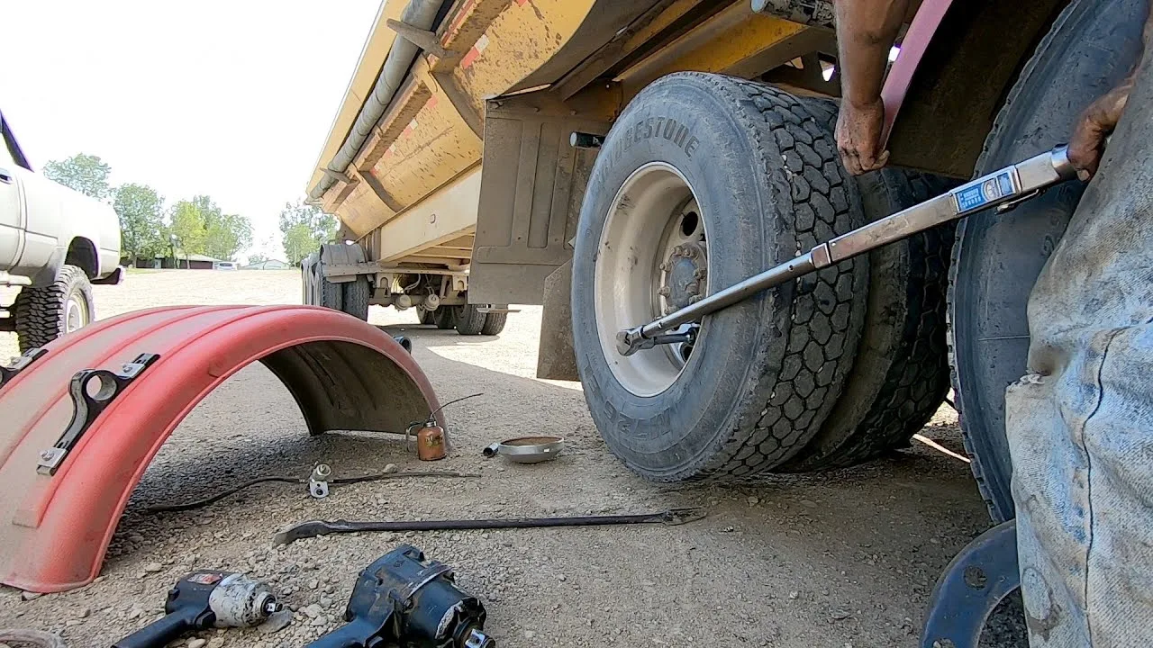 Semi Truck Tire Replacement Ruritan