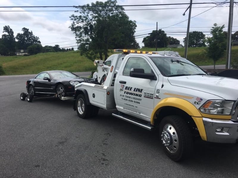 Roanoke flatbed towing