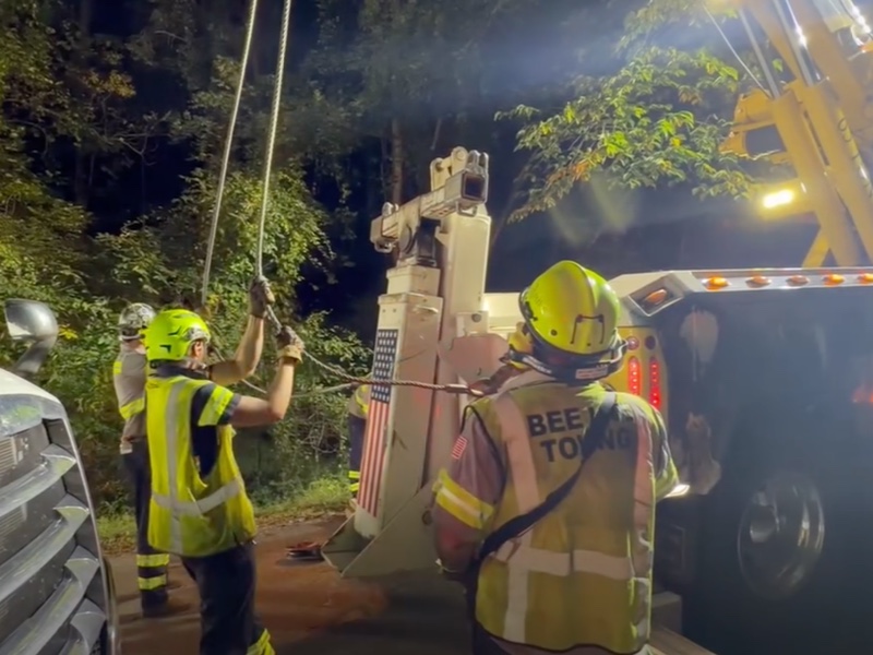 Perch Road semi recovery